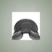Kieffer Cannes dressage saddle in black double cowhide leather, on the One-Eyed Equine branded background