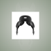 Kieffer Pluto dressage saddle in black, on the One-Eyed Equine branded background