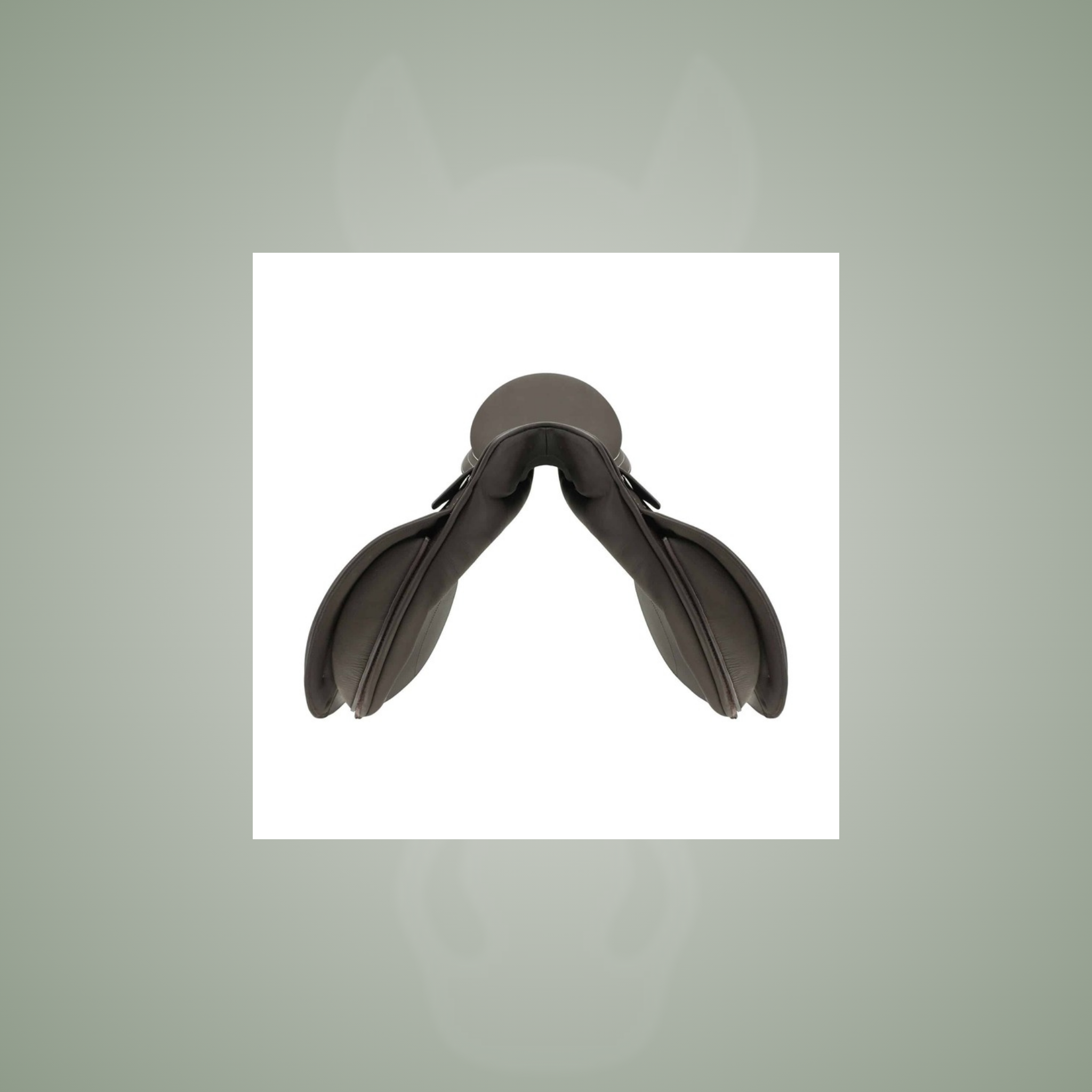 Kieffer Garmisch all purpose saddle, on the One-Eyed Equine branded background