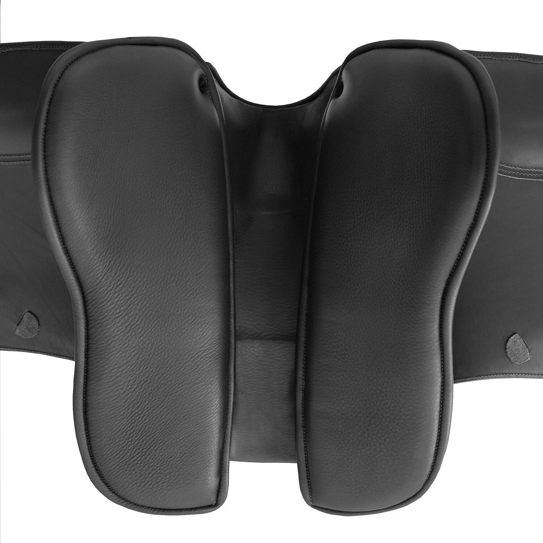 Kieffer Trail trekking saddle in chestnut and black, screw-mounted saddle bag fittings