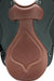 Kieffer Trail trekking saddle in chestnut and black, with chestnut seat and knee inserts