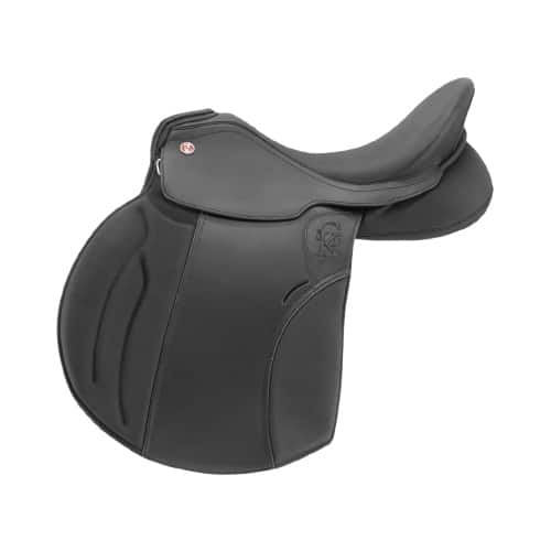 Kieffer Garmisch all purpose saddle in black smooth leather