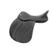 Kieffer Le Mans all purpose saddle in black with cream decorative stitching