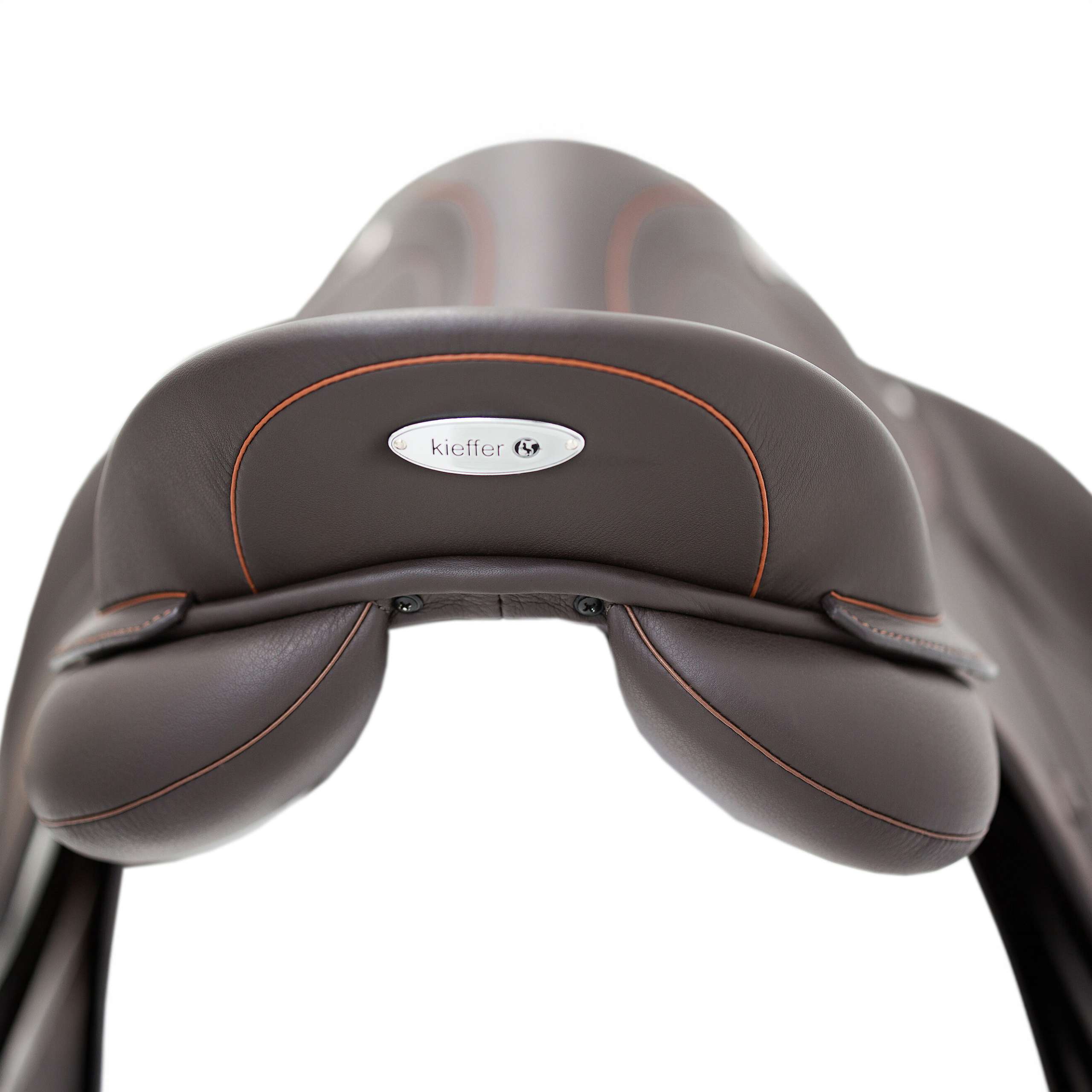 Kieffer Le Mans all purpose saddle in brown double cowhide leather