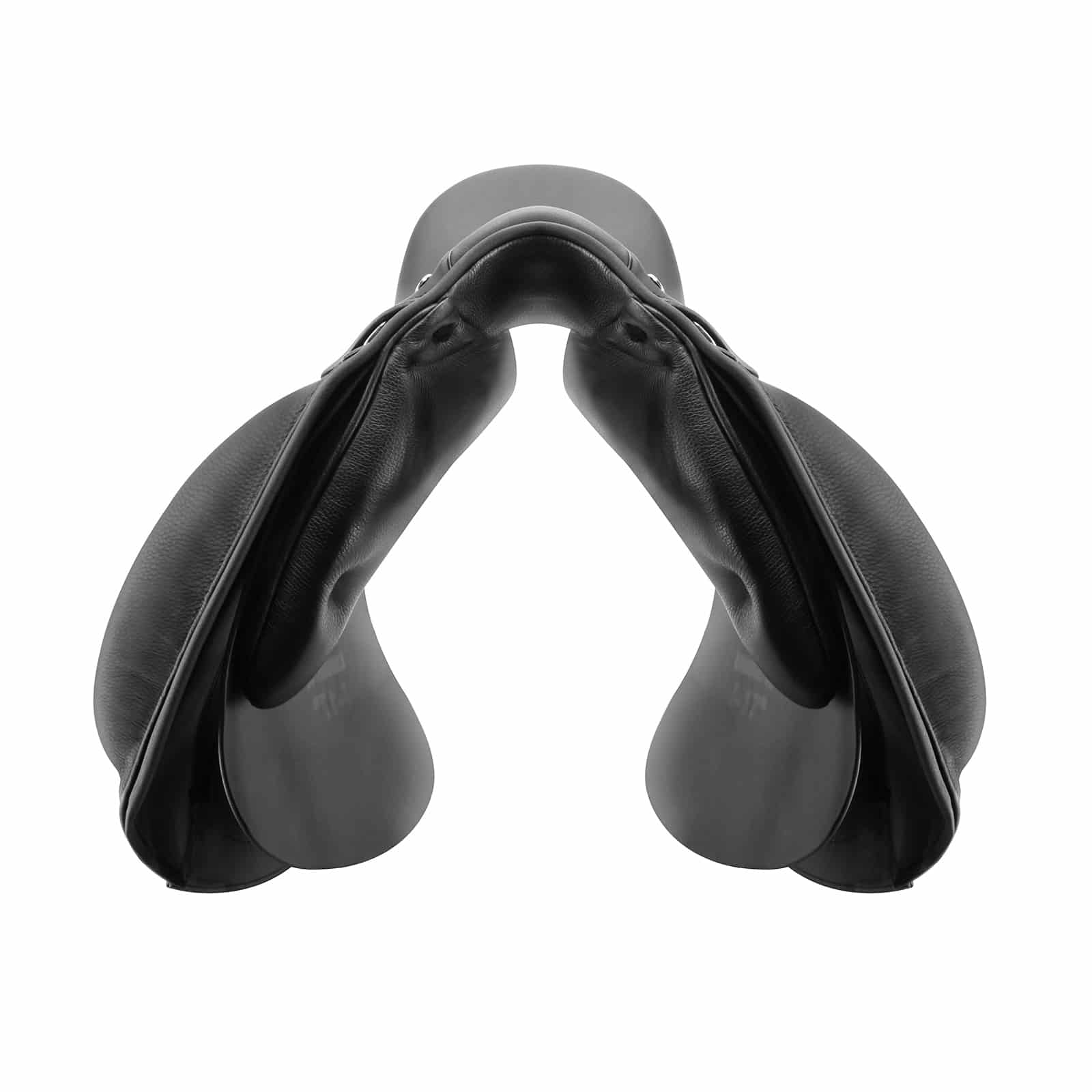 Kieffer Pluto dressage saddle, deep seat with a soft seat cushion