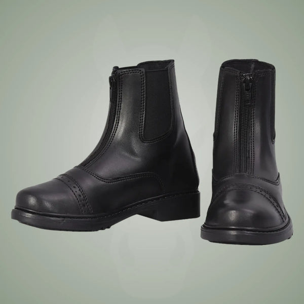 TuffRider Children's Starter Front Zip Paddock Boots