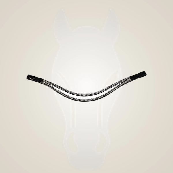 Hilbar Royal Exklusiv Browband - Brilliant Wave - Icelandic Bridle