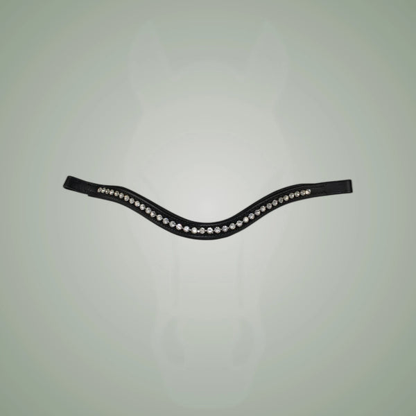 Hilbar Royal Exklusiv Browband - Crown Diamond - Icelandic Bridle