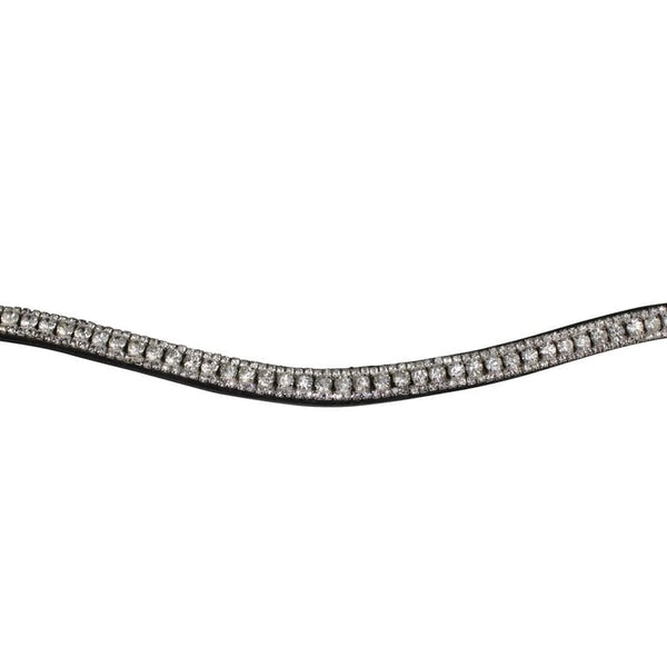 Hilbar Royal Exklusiv Browband - Crystal - Icelandic Bridle
