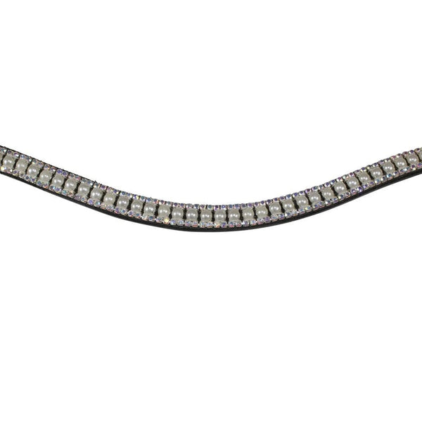 Hilbar Royal Exklusiv Browband - Diamond Pearl - Icelandic Bridle