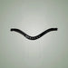 Hilbar Royal Exklusiv Browband - Patent Leather Diamond Curve on One-Eyed Equine branded background