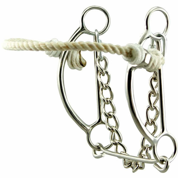 Can-Pro Trap Hackamore with Rope Nose - Bit