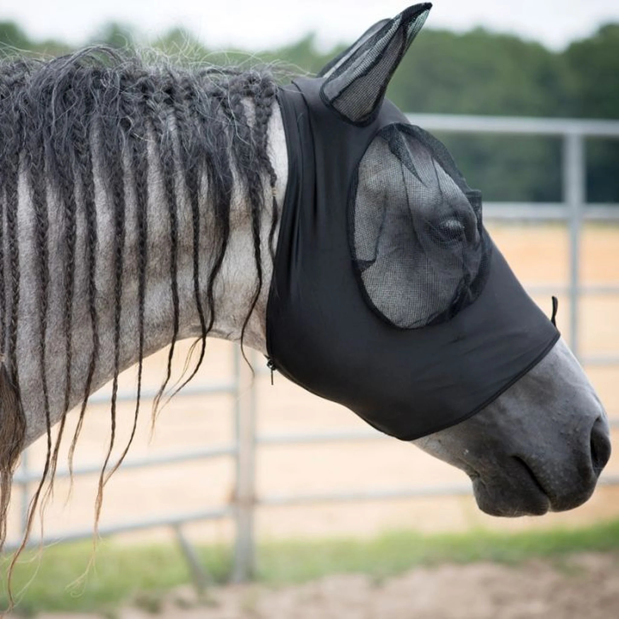 Canadian Horsewear Comfort Fit Lycra Fly Mask product photo