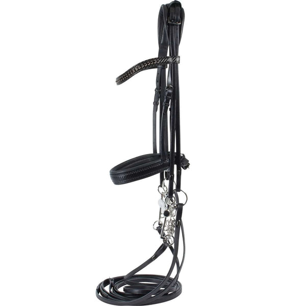 Catago 3D-Tech Double Bridle with Swarovski Stones