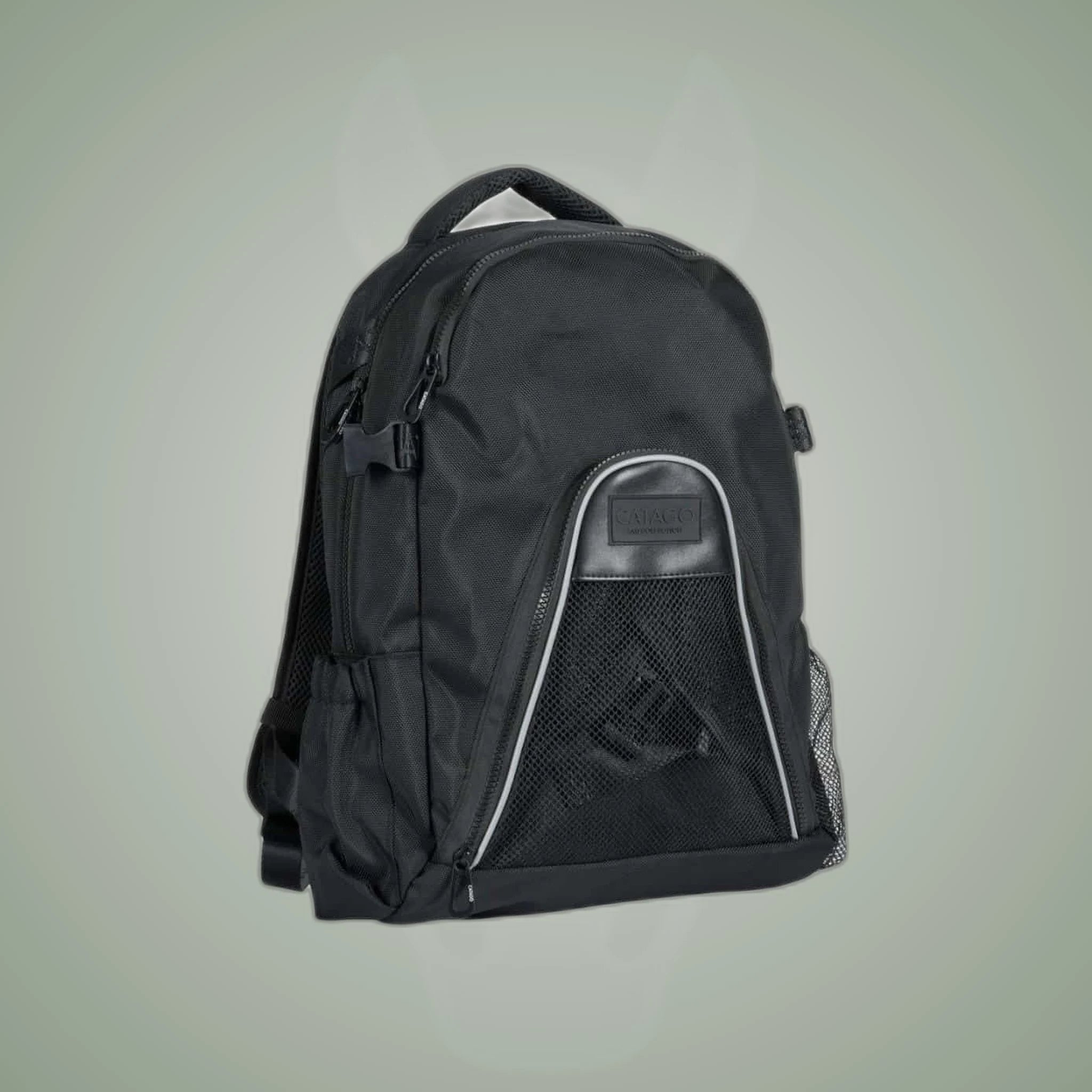 Catago Backpack 2.0 on One-Eyed Equine branded background