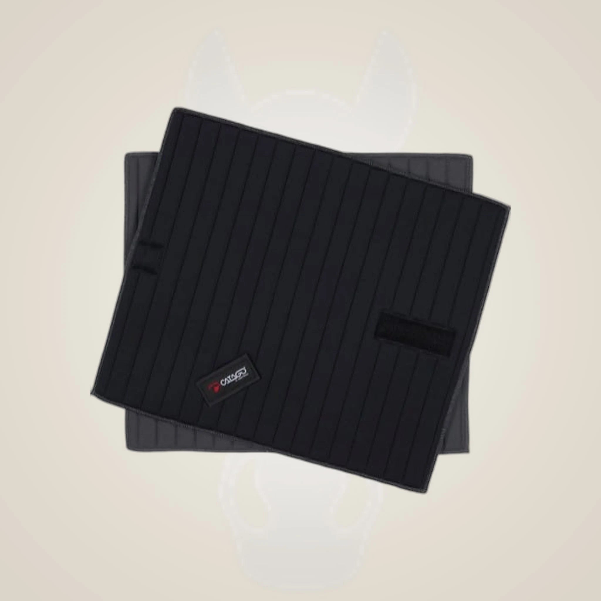 Catago Comfort Pads on One-Eyed Equine branded background