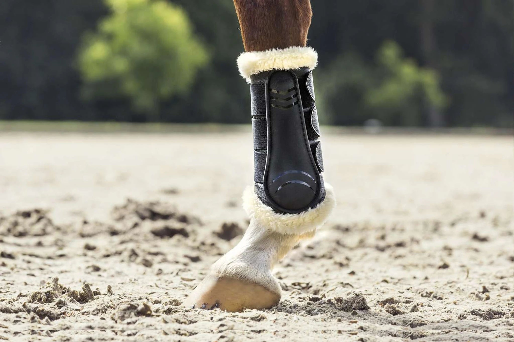 Catago Faux Fur Dressage Boots product photo