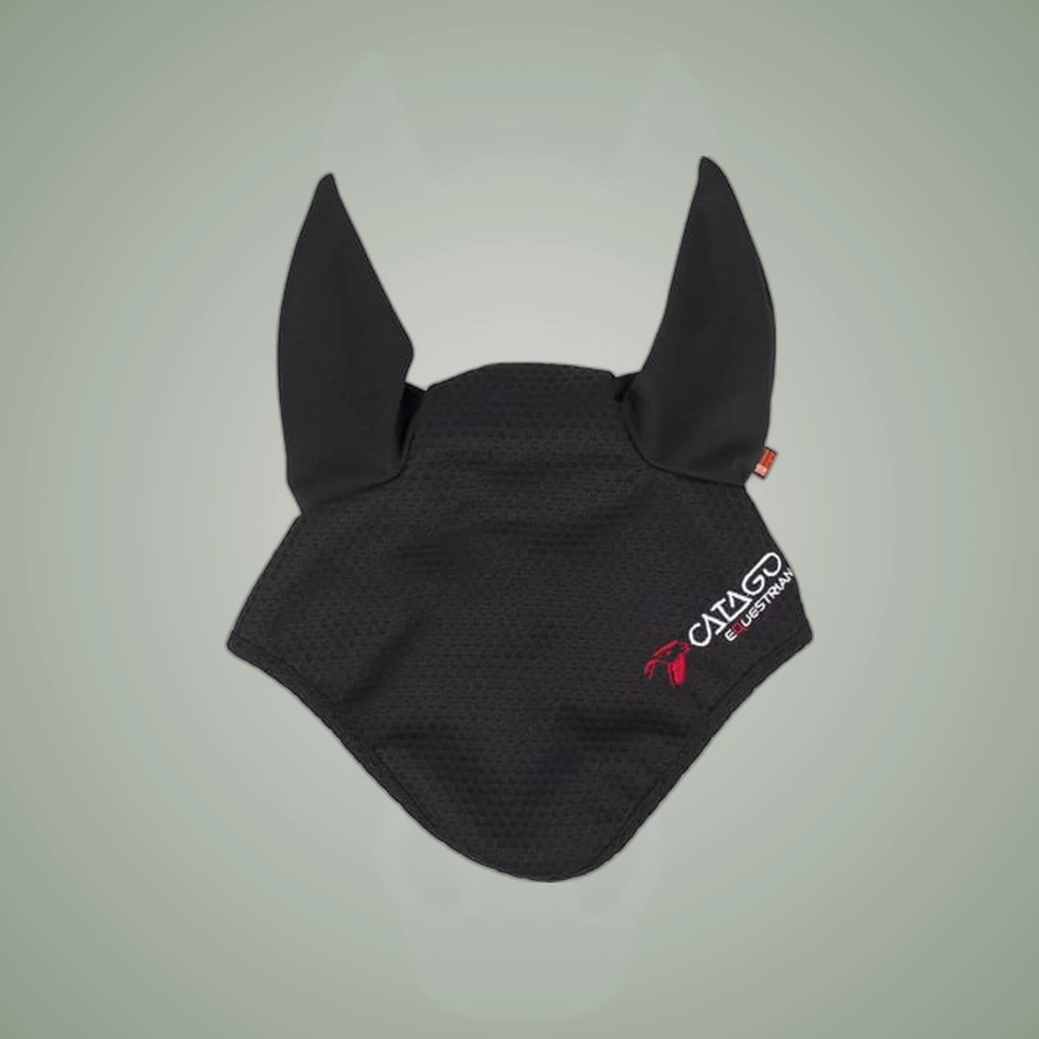 Catago FIR-Tech Fly Veil on One-Eyed Equine branded background