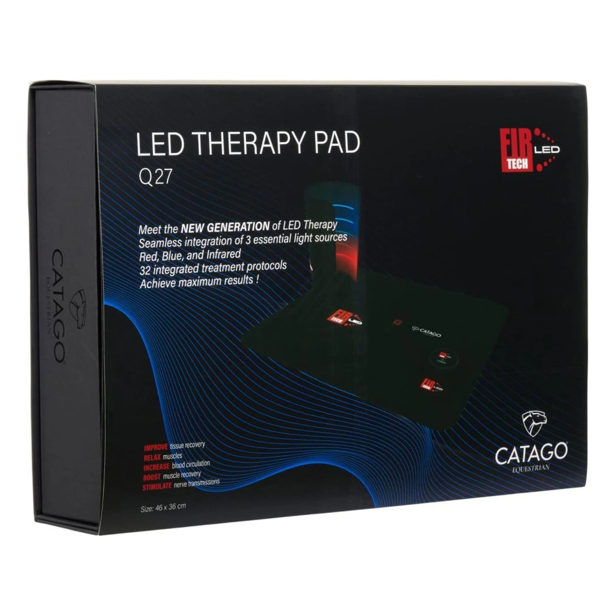 Catago FIR-Tech LED Therapy Pad Q27 product photo