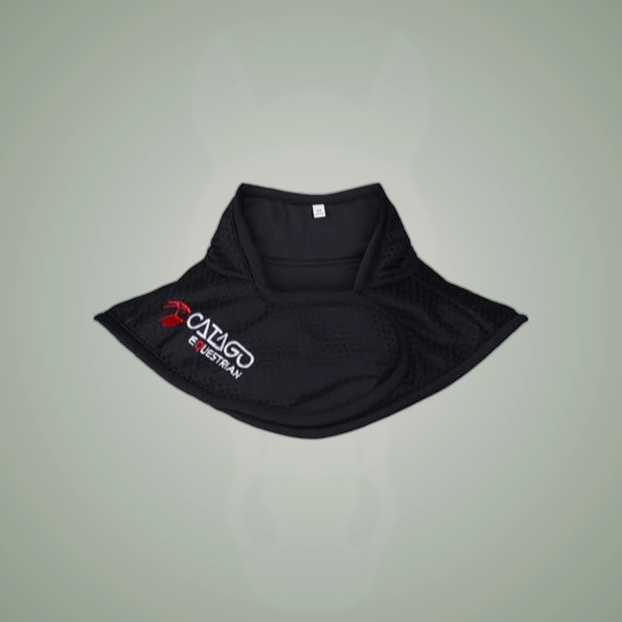 Catago FIR-Tech Neck Brace on One-Eyed Equine branded background