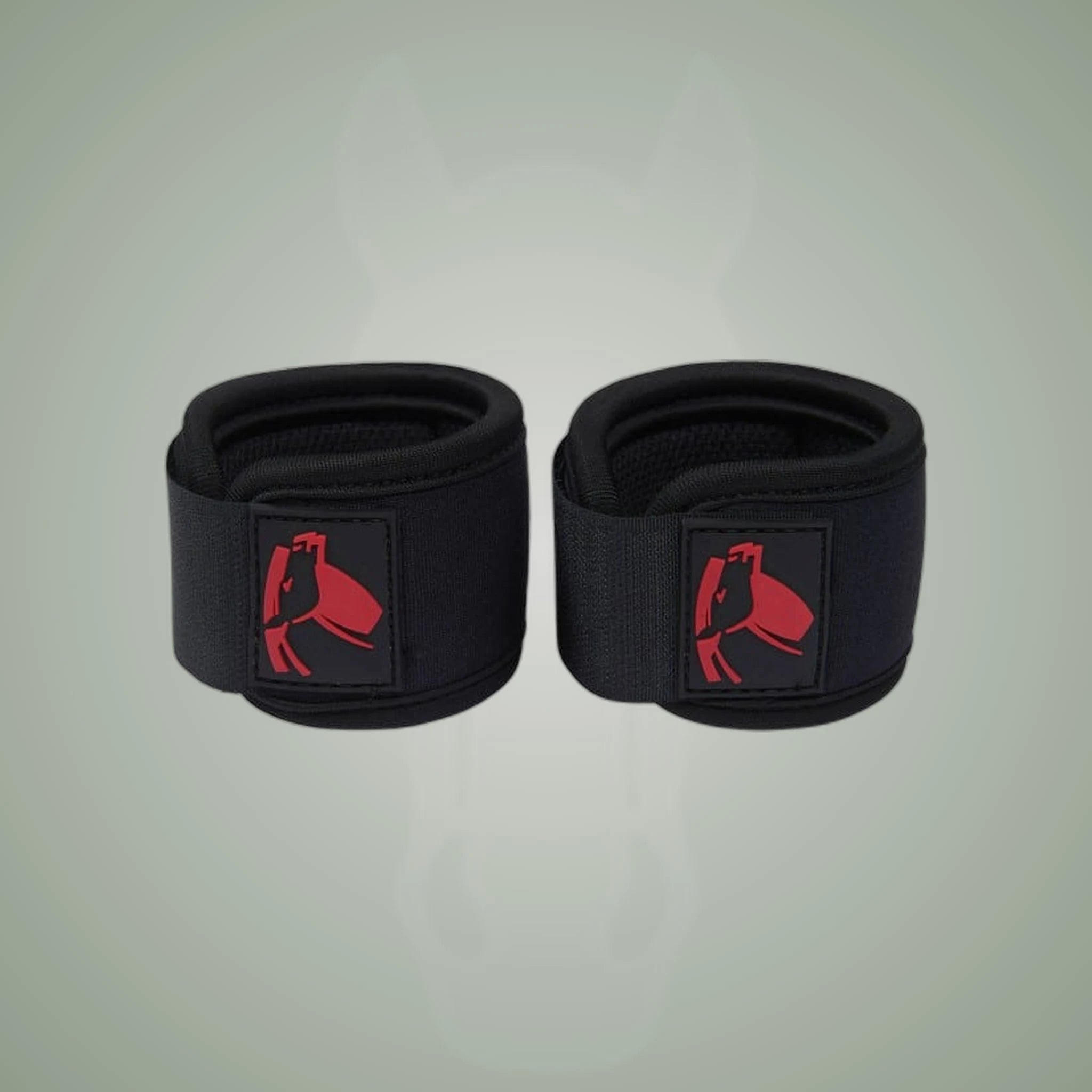 Catago FIR-Tech Pastern Wraps on One-Eyed Equine branded background