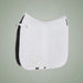 Catago FIR-Tech Performance dressage saddle pad in white.