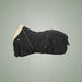 Catago FIR-Tech Quilt Stable Blanket with Fur Collar on One-Eyed Equine branded background