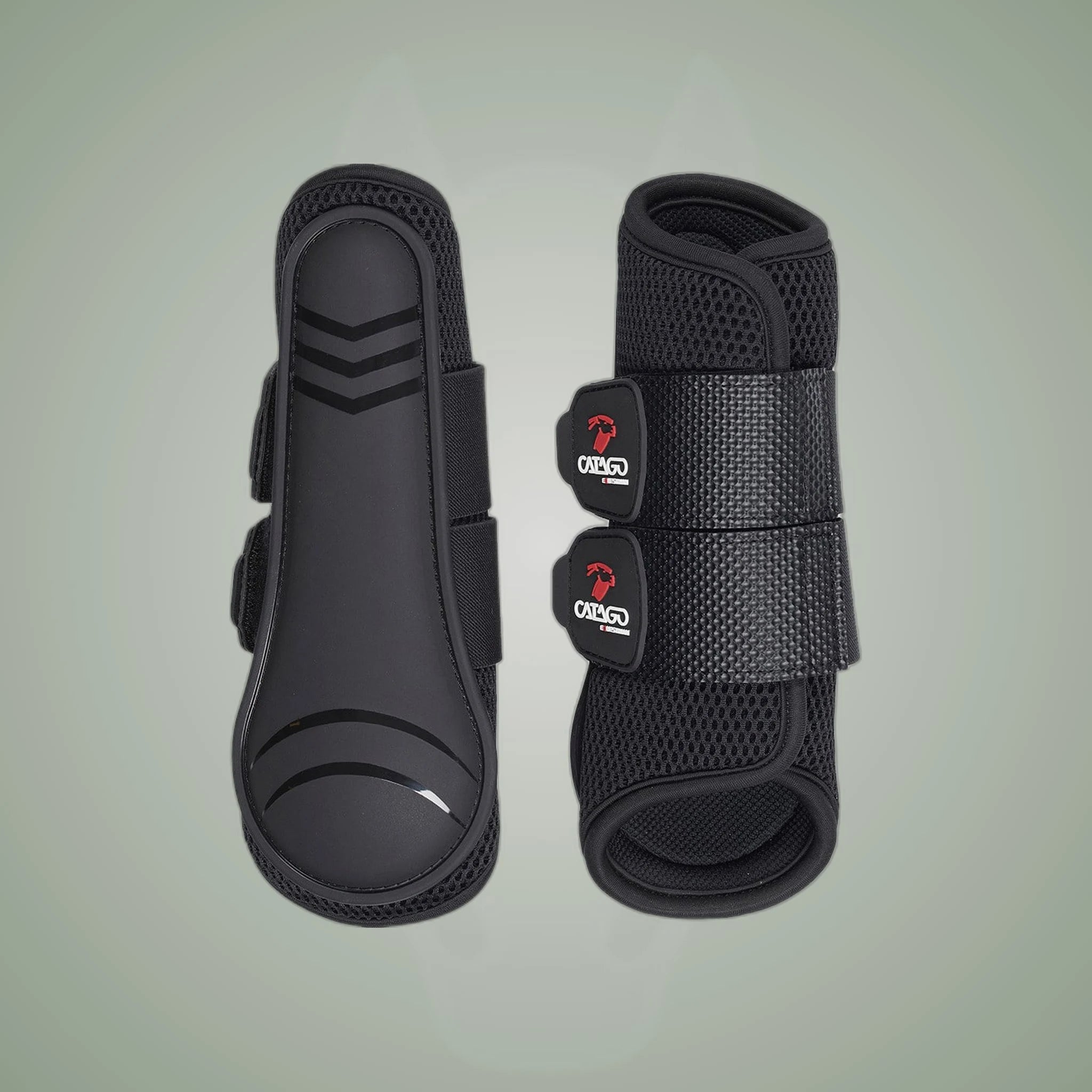 Catago FIR-Tech Training Boots on One-Eyed Equine branded background