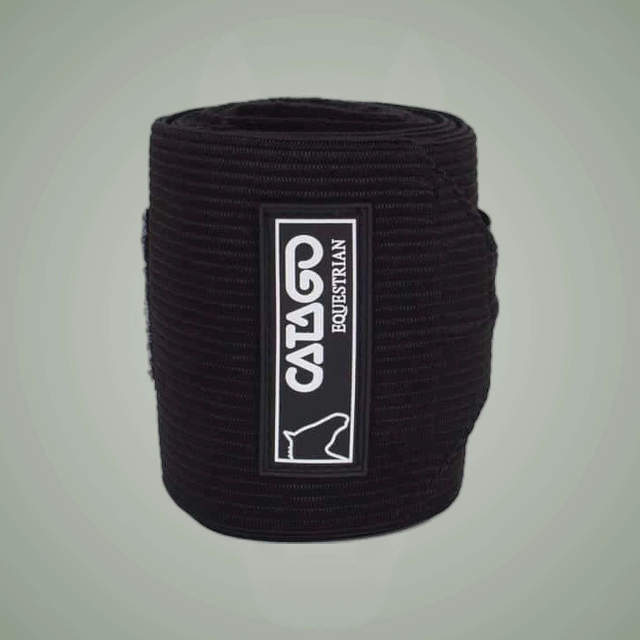 Catago Fleece Polos with Elastic on One-Eyed Equine branded background