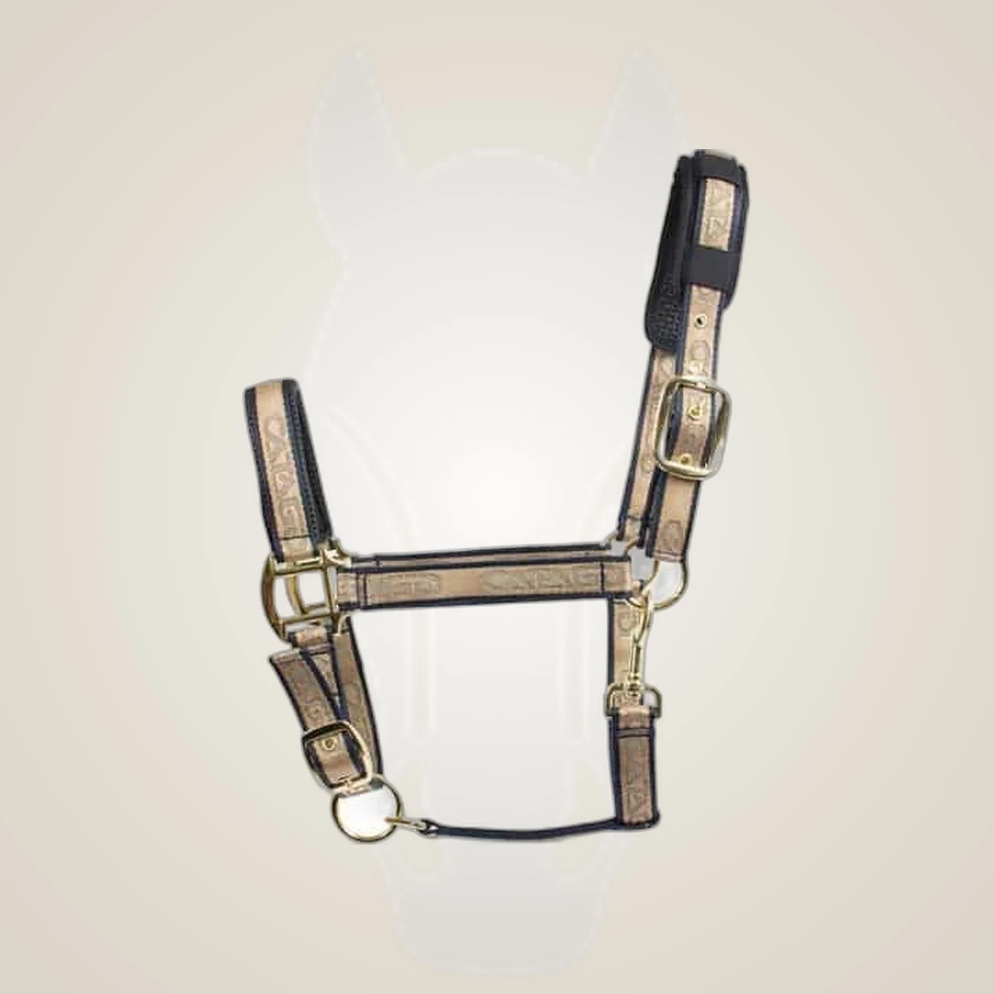 Catago Halter on One-Eyed Equine branded background