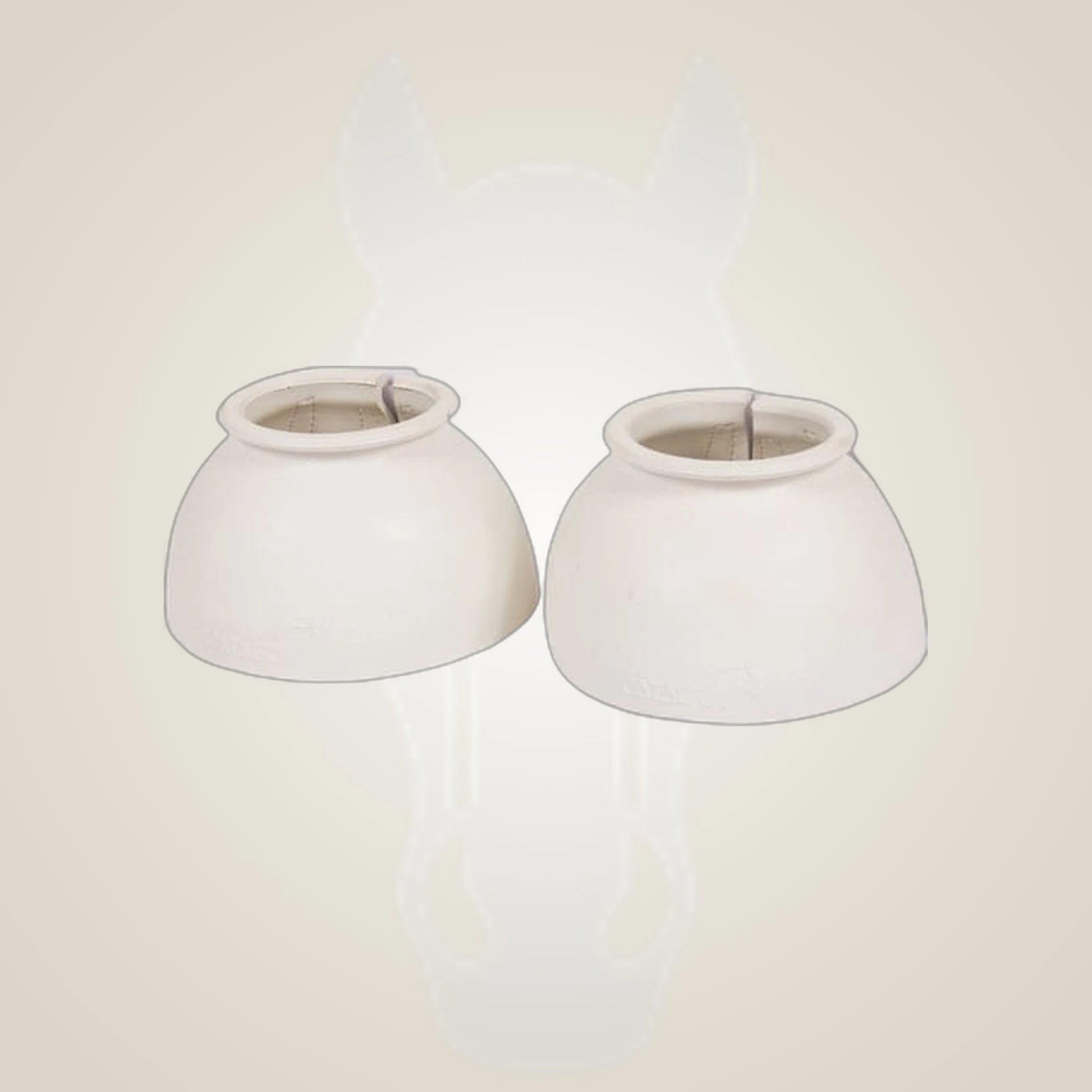 Catago Icelandic Bell Boots 230grams on One-Eyed Equine branded background
