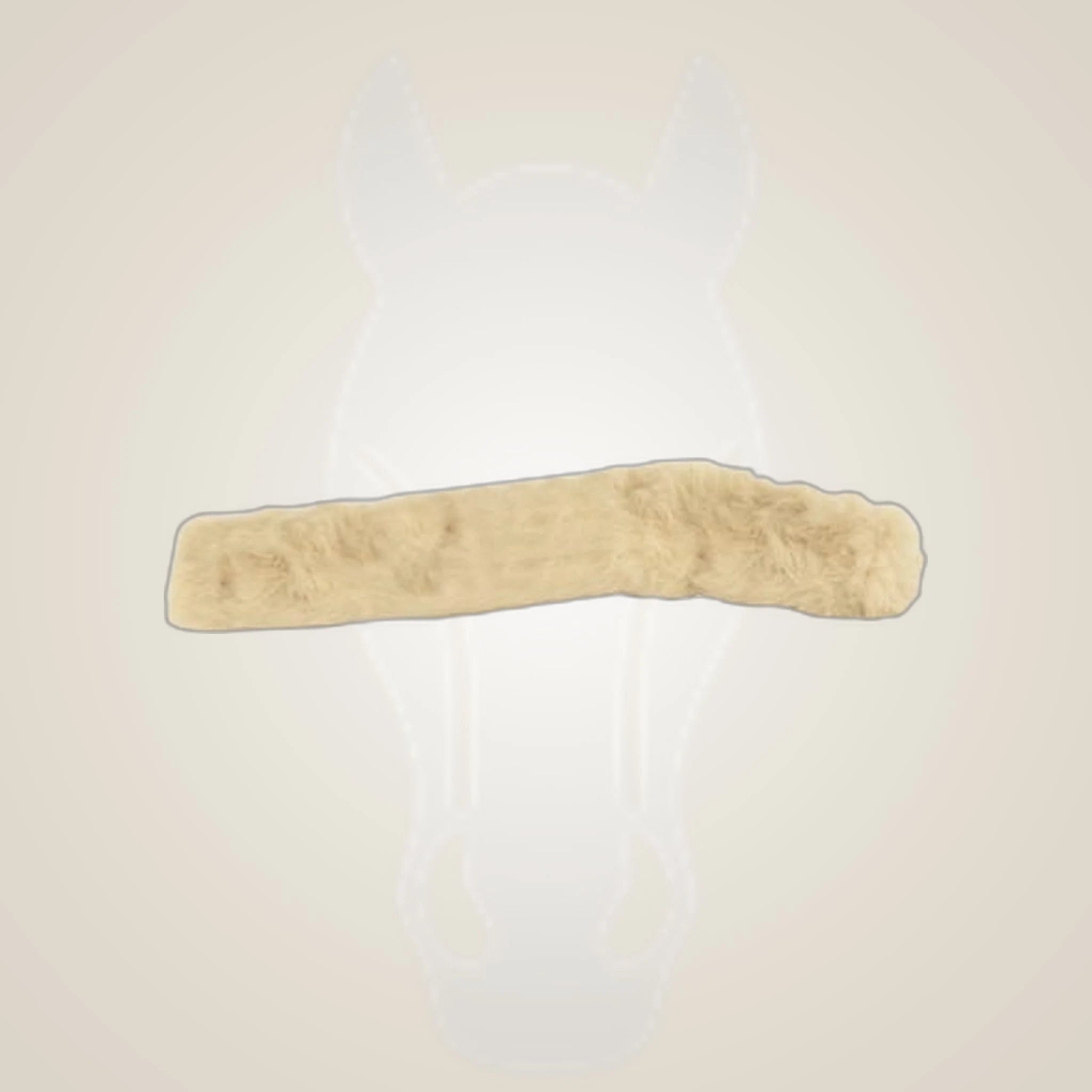 Catago Merino Wool Neck Protection on One-Eyed Equine branded background