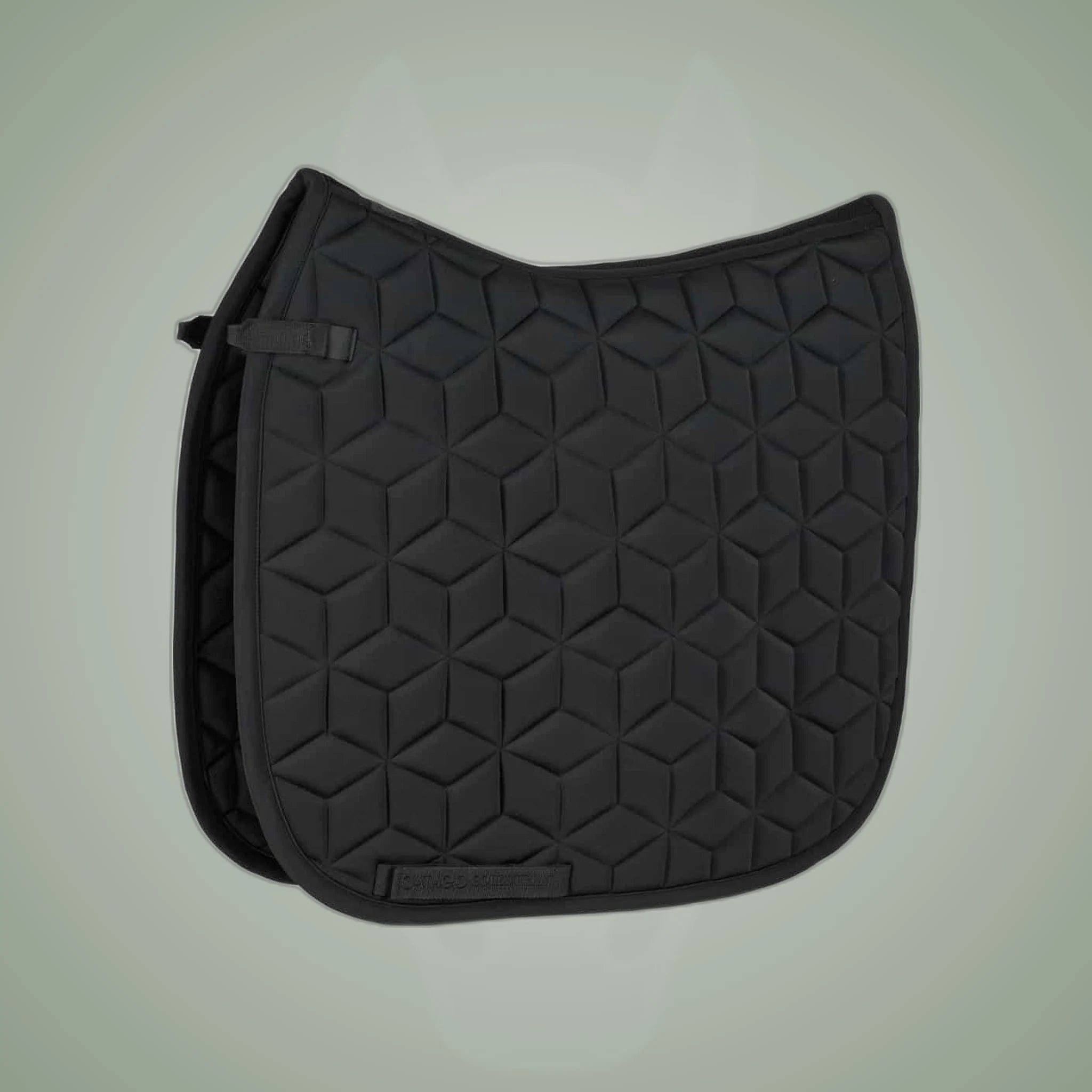 Catago Paloma Dressage Saddle Pad on One-Eyed Equine branded background