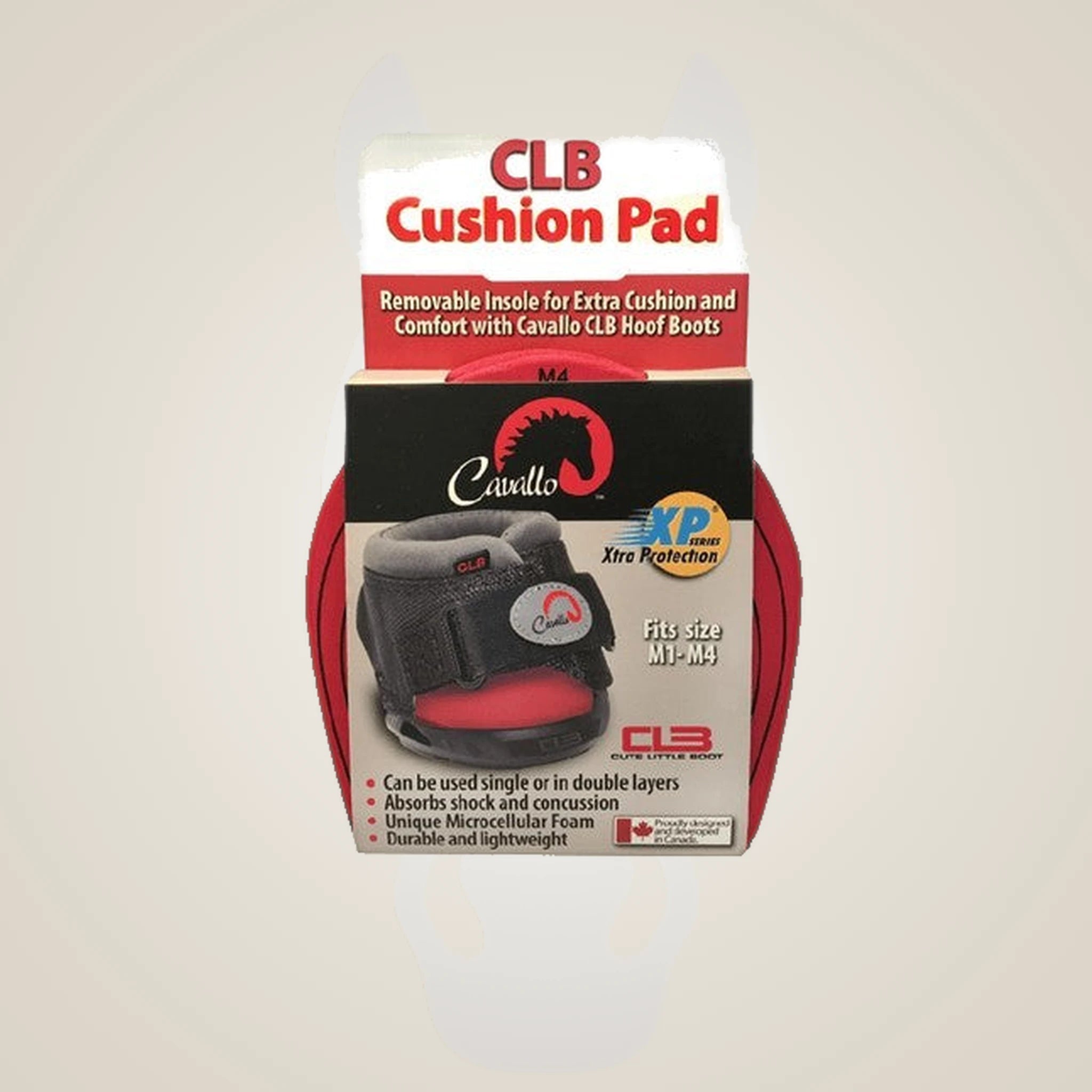 Cavallo CLB 5mm Hoof Pad - Black