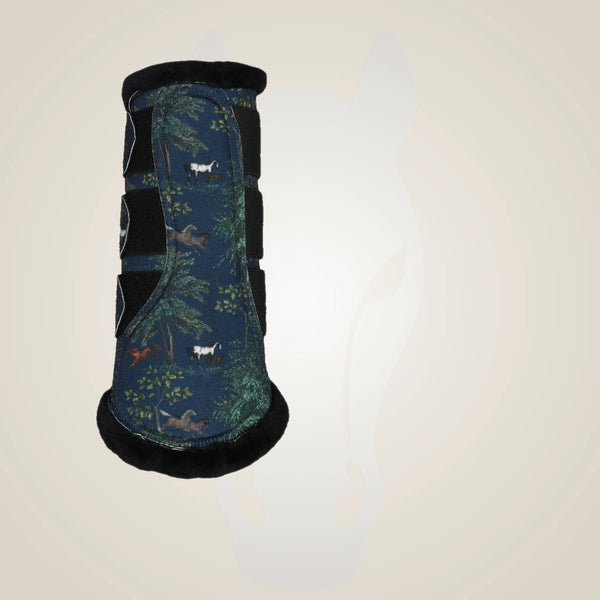 Dapplebay Autumn Toile Brush Boots