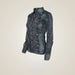 Dapplebay Autumn Toile Western Top - Navy