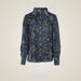 Dapplebay Autumn Toile Western Top - Navy