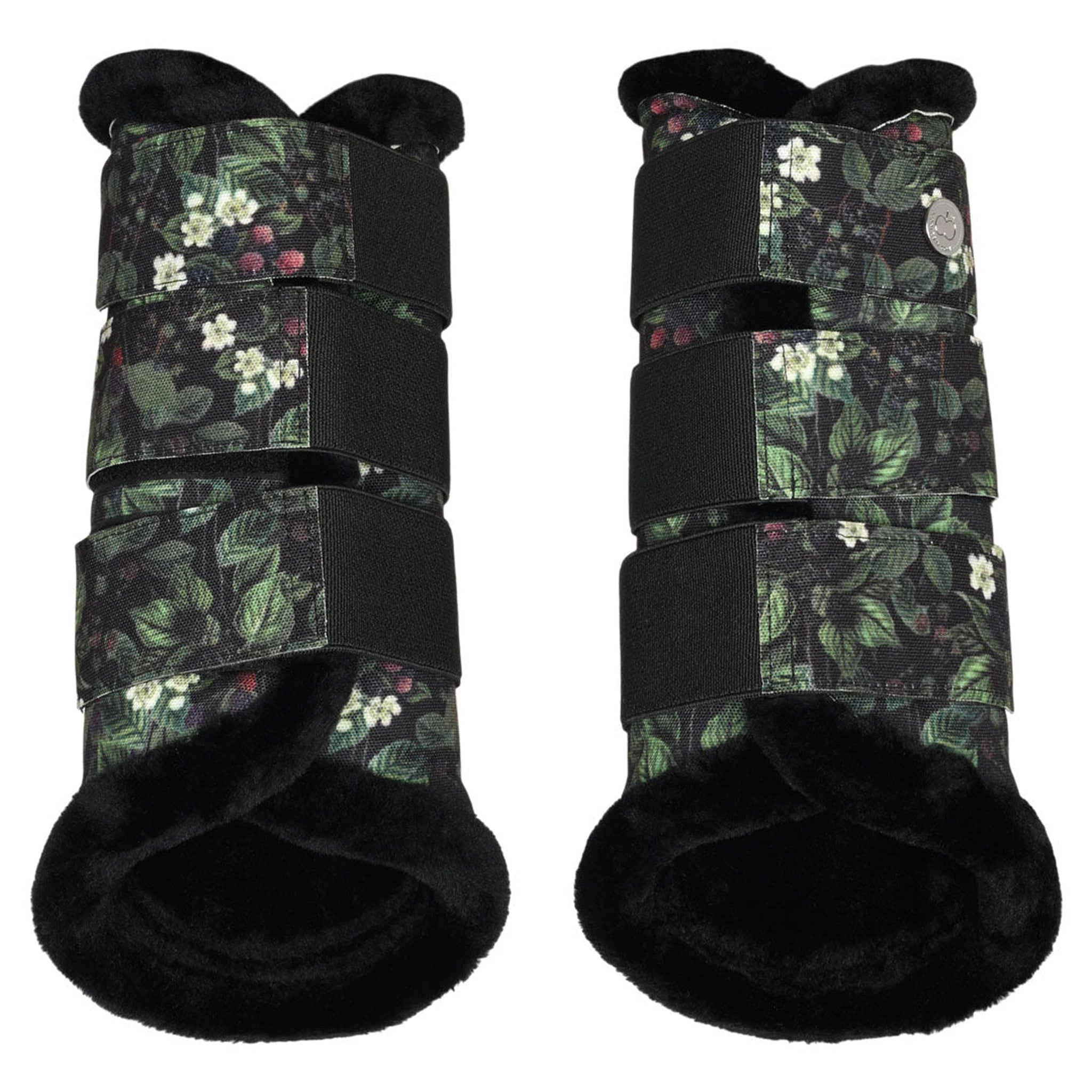 Dapplebay Blackberry Daze Brush Boots - Blackberry