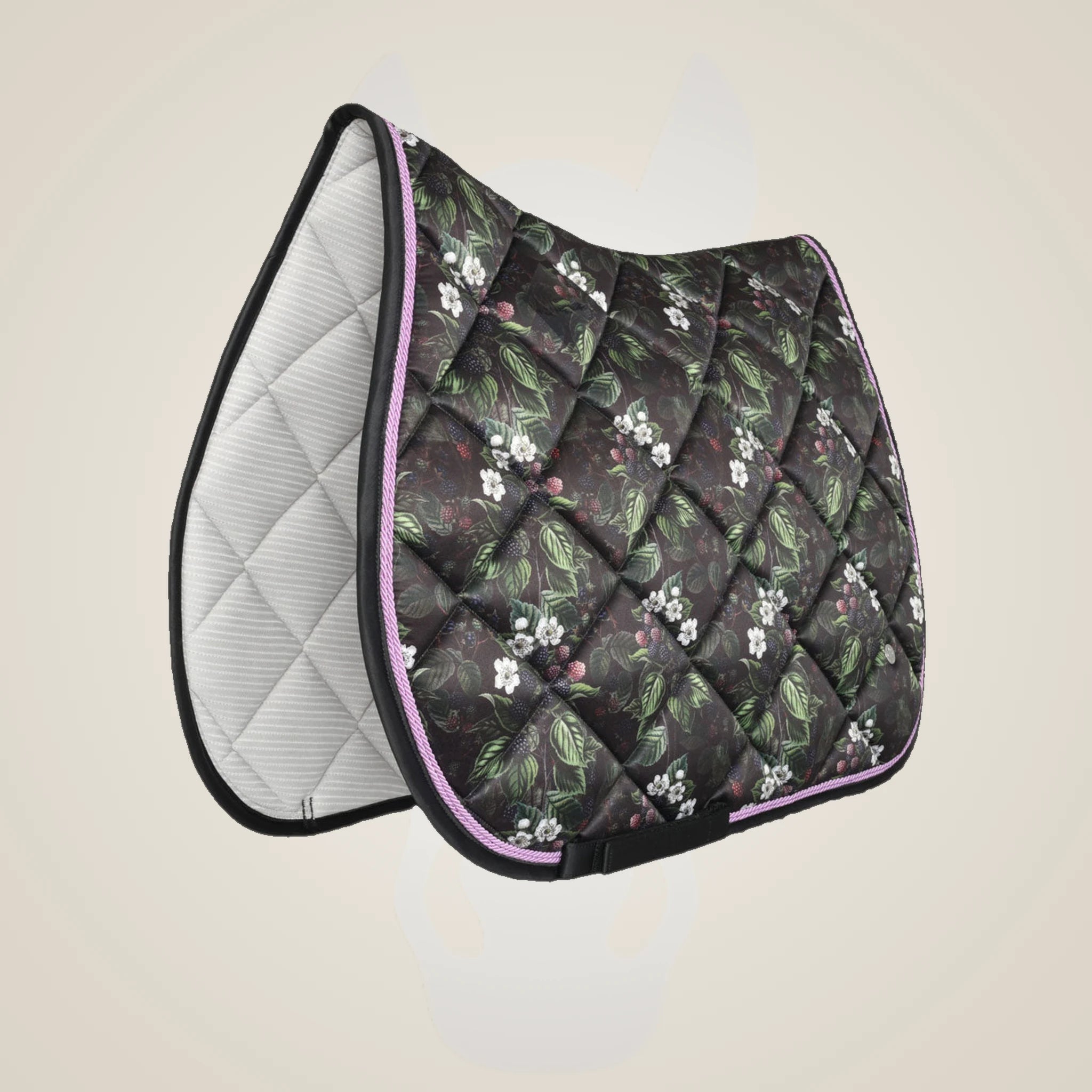 Dapplebay Blackberry Daze Pony Saddle Pad - Blackberry