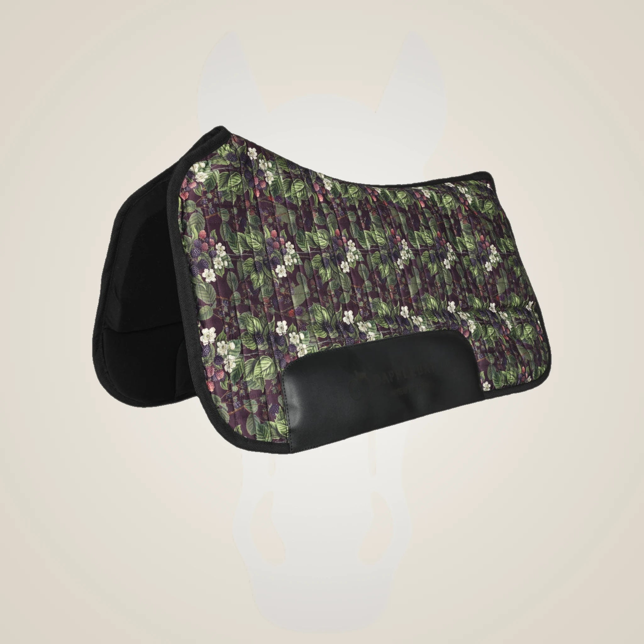 Dapplebay Blackberry Daze Western Saddle Pad - Blackberry