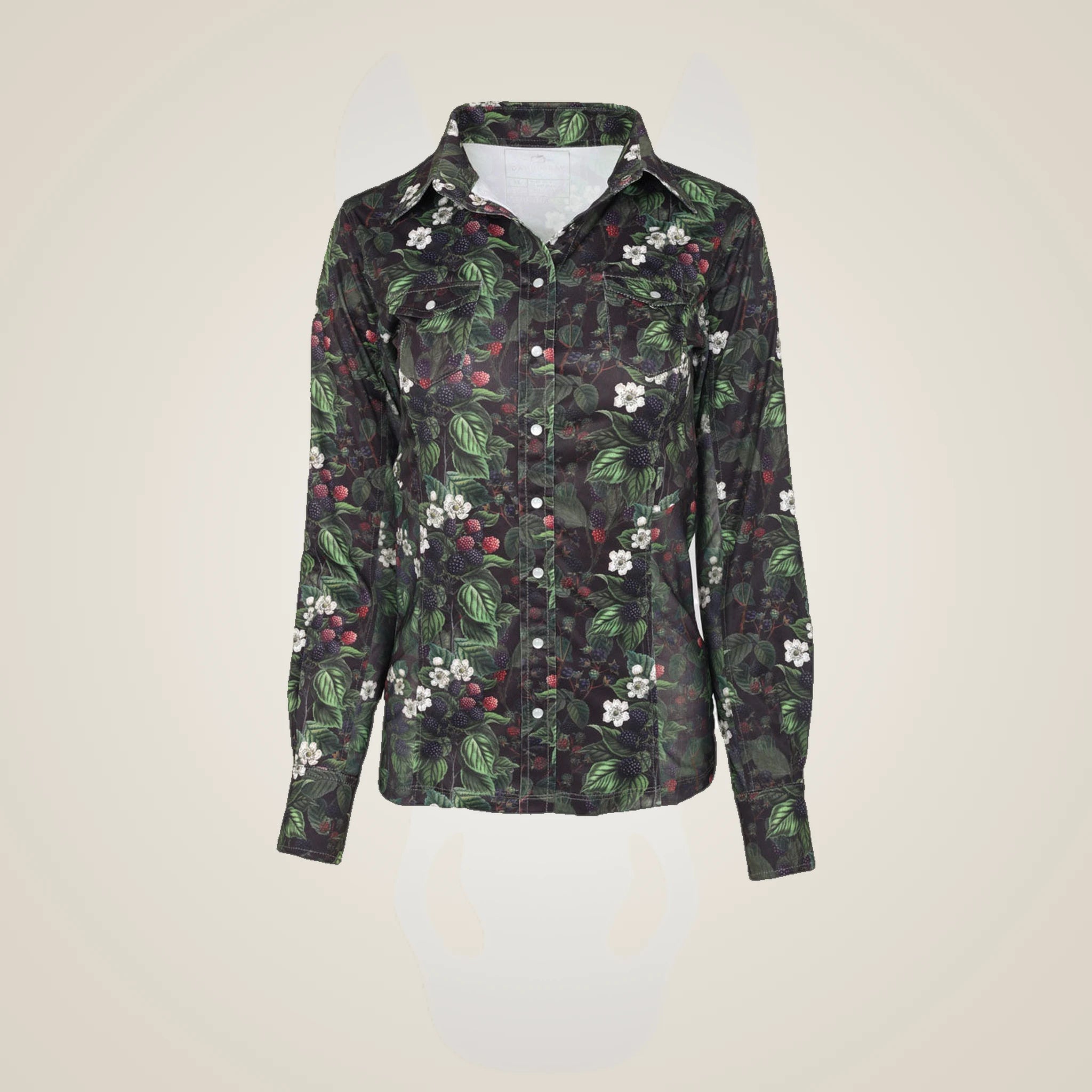 Dapplebay Blackberry Daze Western Top - Blackberry