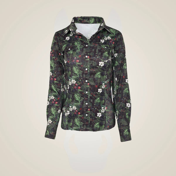 Dapplebay Blackberry Daze Western Top