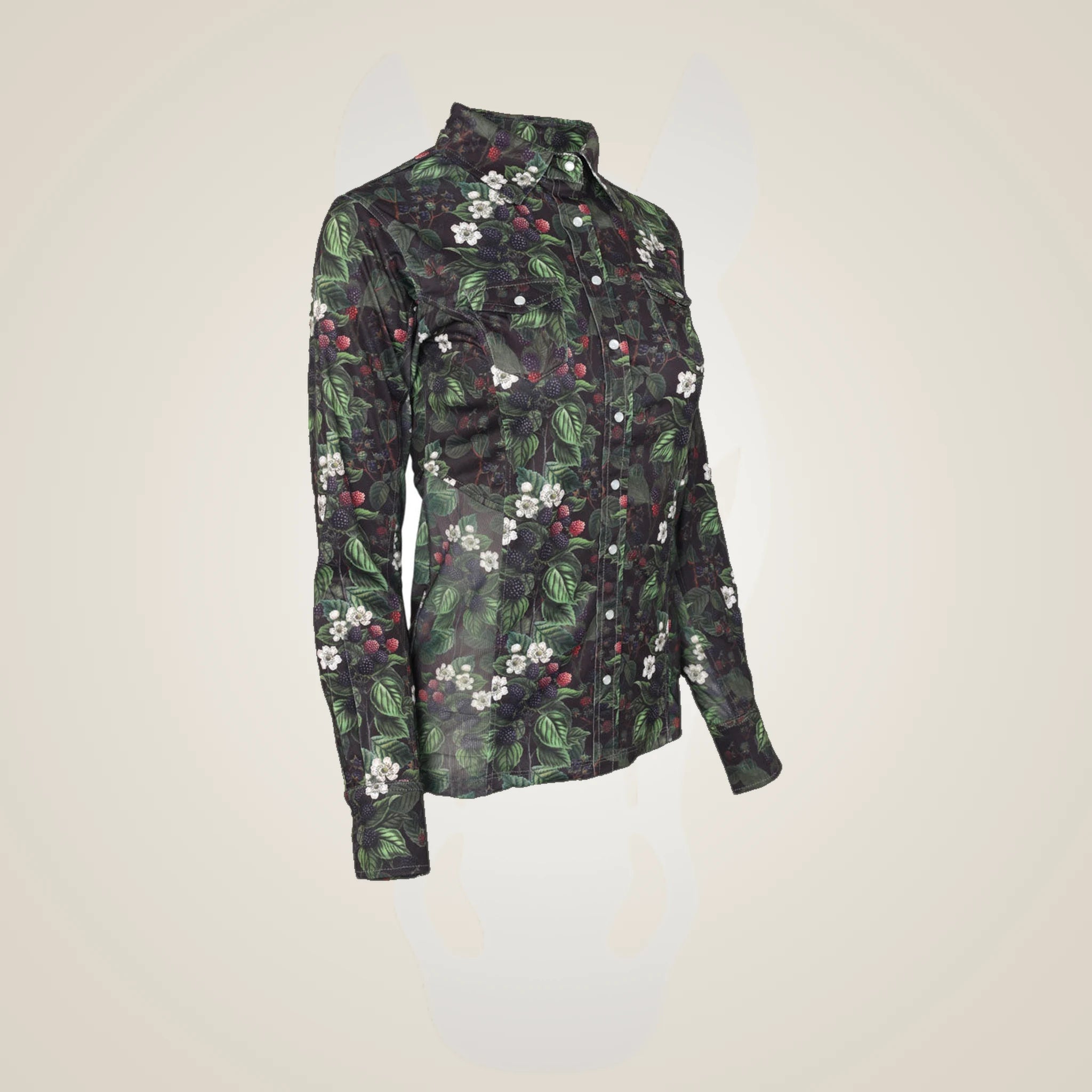 Dapplebay Blackberry Daze Western Top - Blackberry