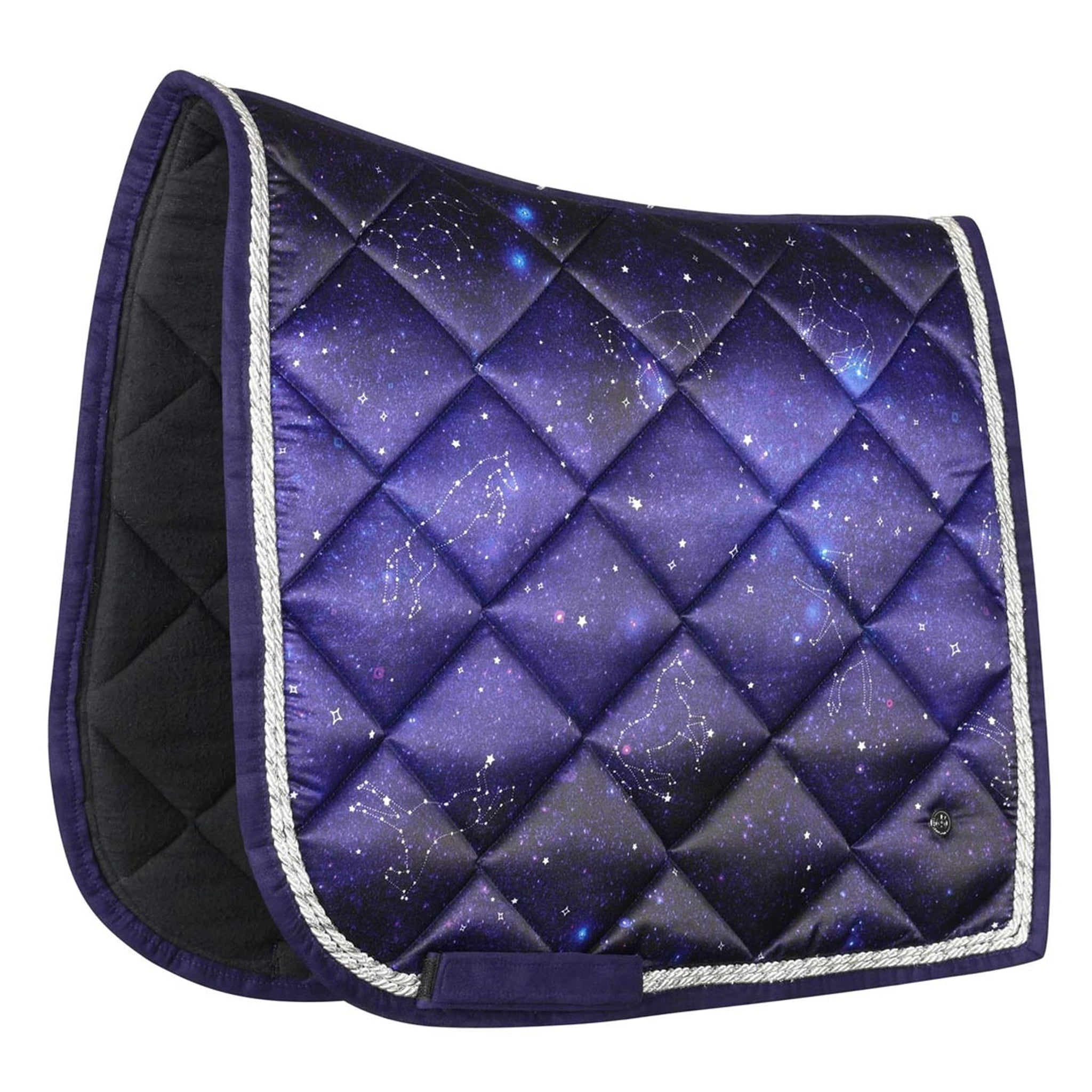 Dapplebay Constellation Dressage Saddle Pad - Navy/Multi
