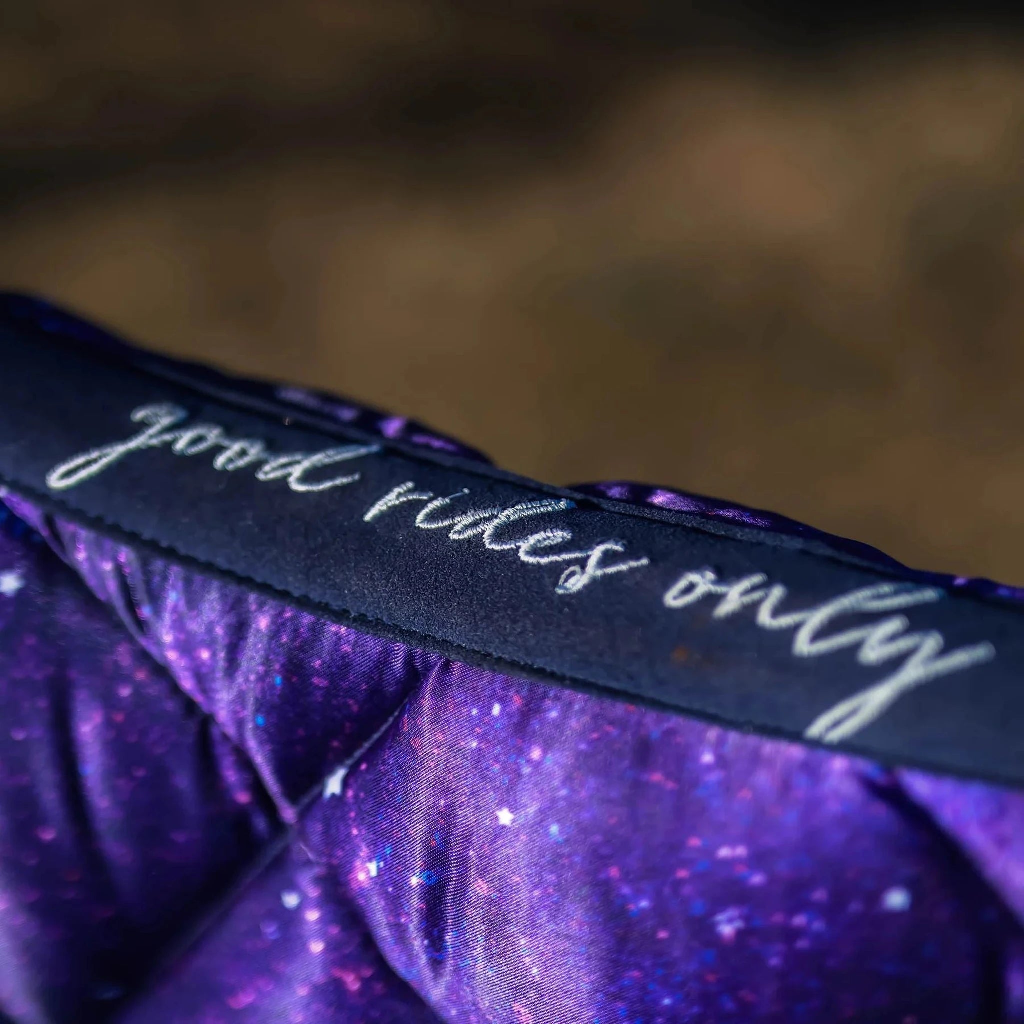 Dapplebay Constellation Dressage Saddle Pad - Navy/Multi