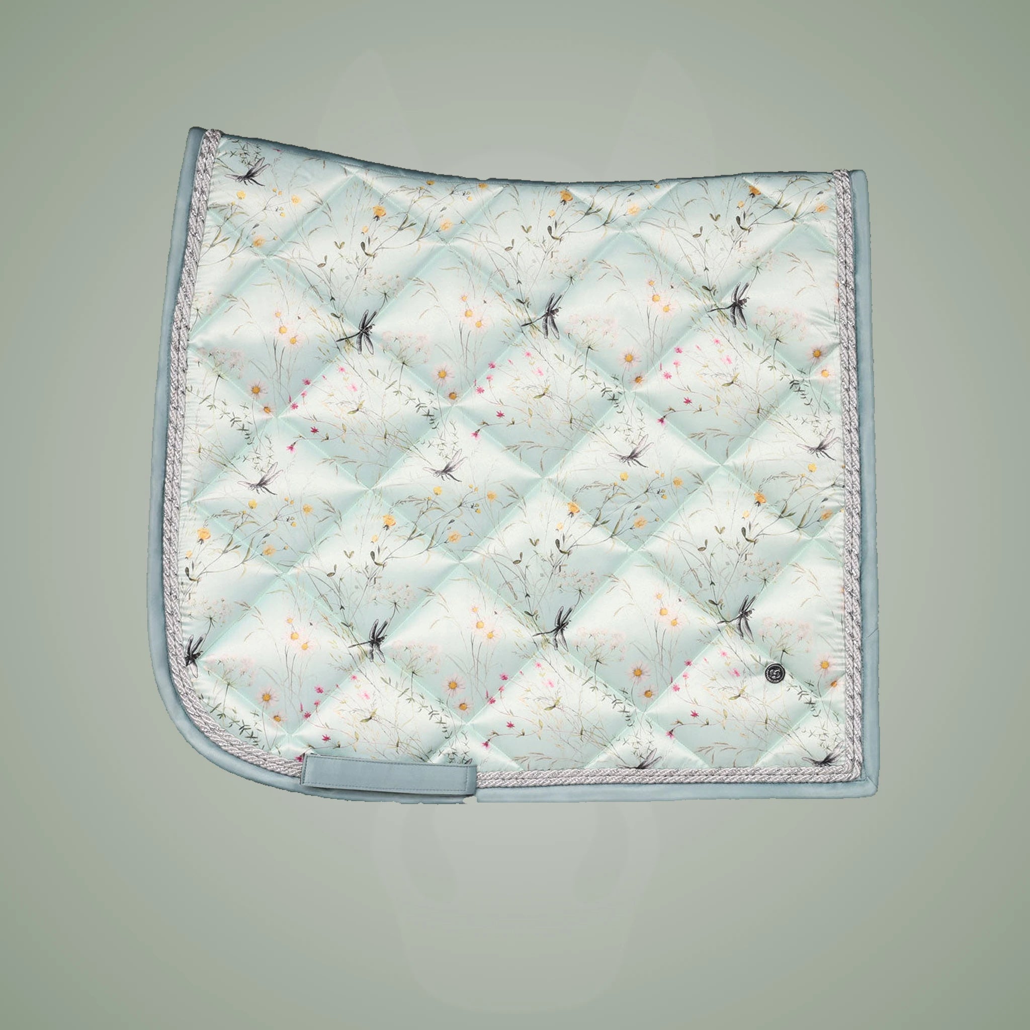Dapplebay Dragonfly Meadow Dressage Saddle Pad - Green