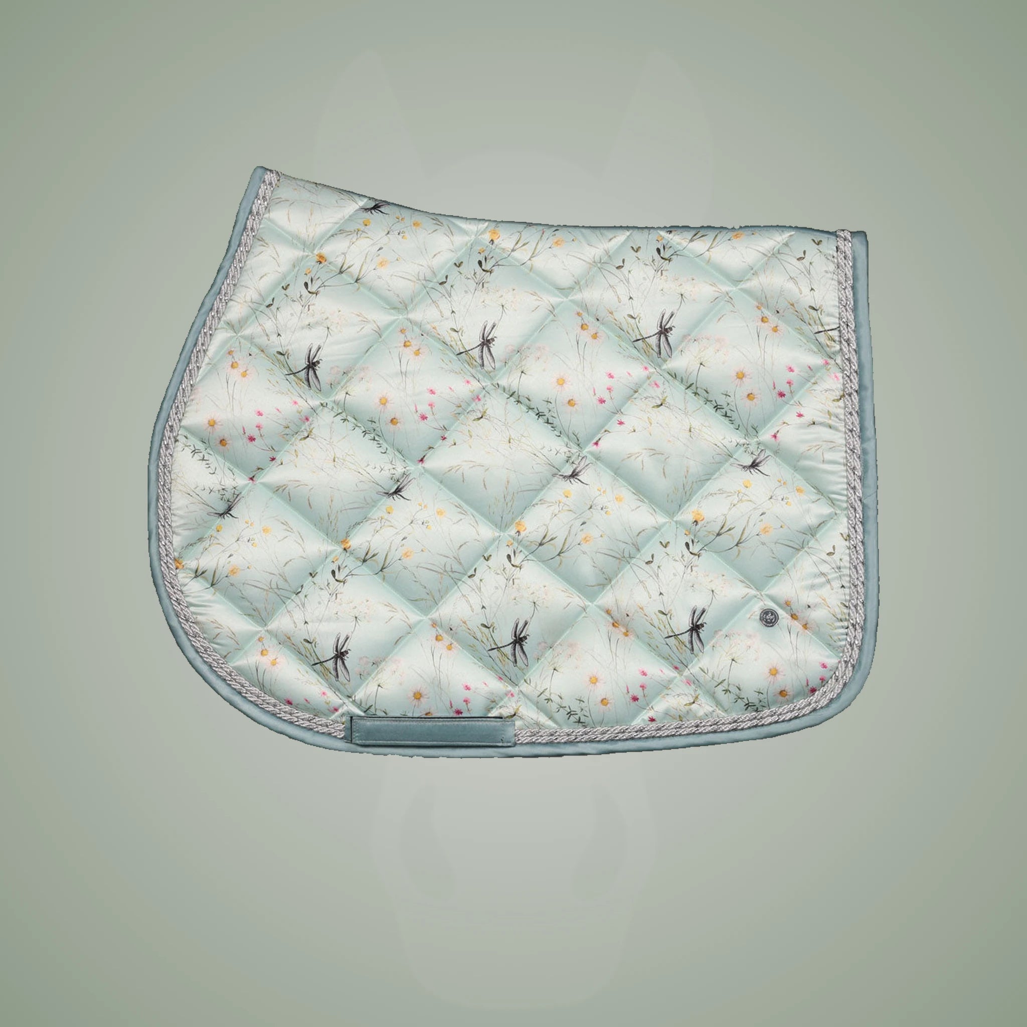 Dapplebay Dragonfly Meadow Jump Saddle Pad - Green