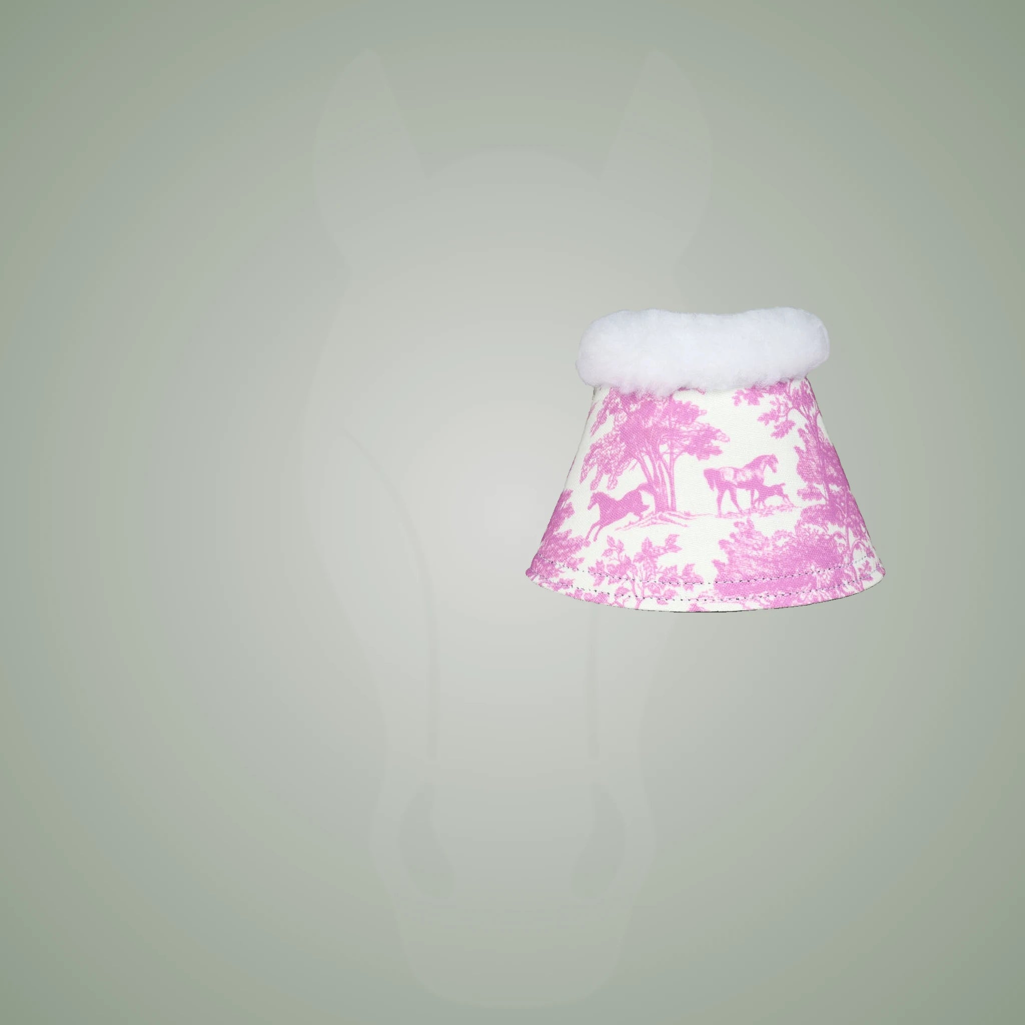 Dapplebay Equestrian Toile Bell Boots-Rose/White - Rose/White