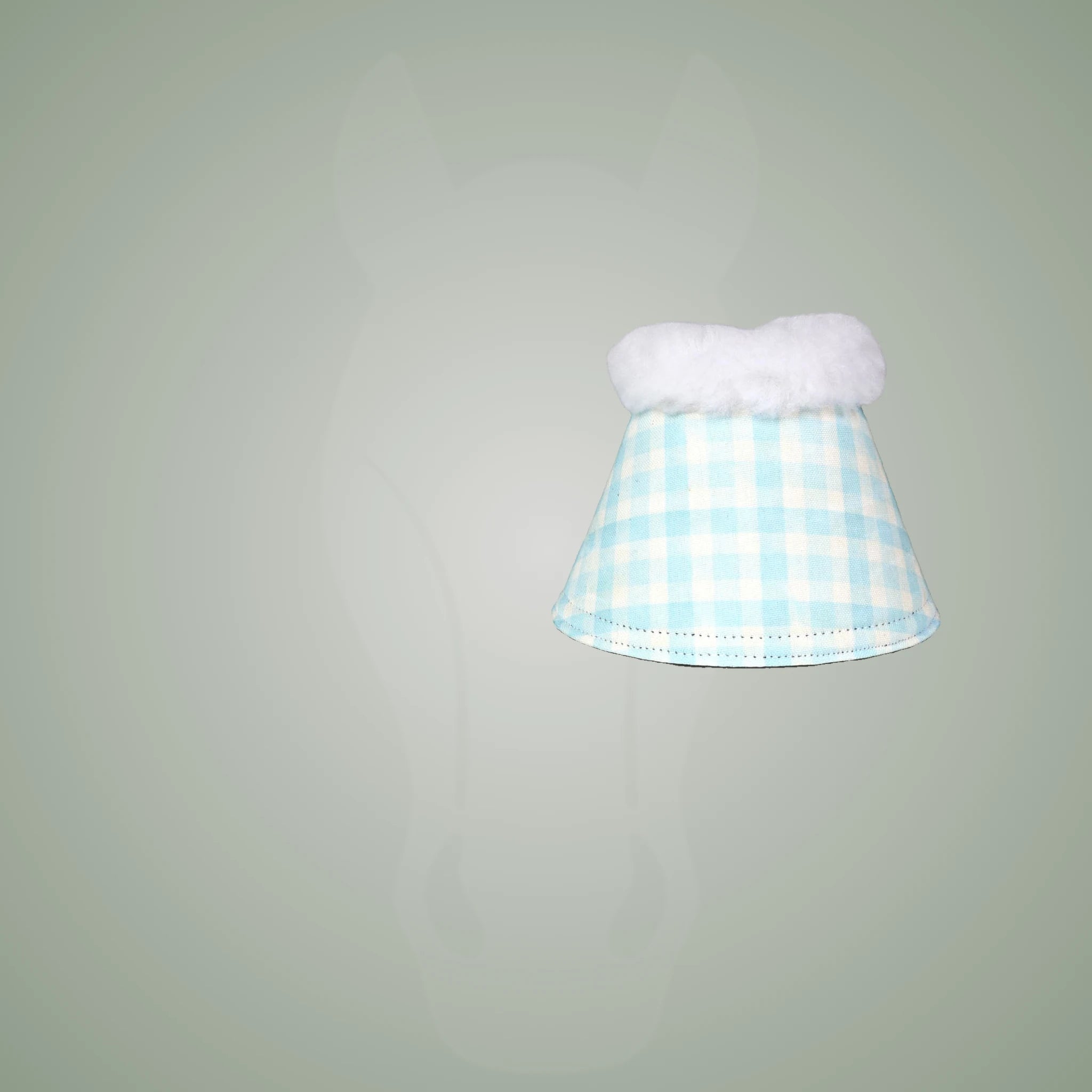 Dapplebay Gingham Bell Boots-Blue/White - Blue/White