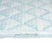 Dapplebay Gingham Dressage Saddle Pad-Blue/White - Blue/White